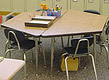 Trapezoid Table