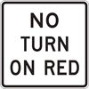 R10-11B: NO TURN ON RED 36X36 