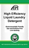 High Efficiency Liquid Laundry Detergent Pail 