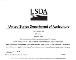Farm Certificate