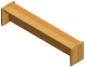Altar Bench, Wood Seat 
