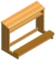 Prayer Desk, Open, Double 