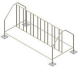 Grid Bike Rack, 7-Bike Capacity 