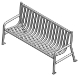 Steel Strap Benches 