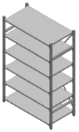 Metal Shelving 