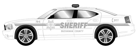 Image of Sheriff Car with Special Gray markings