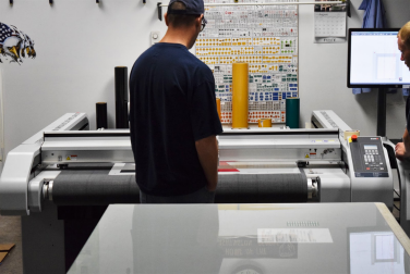 Printing large banner