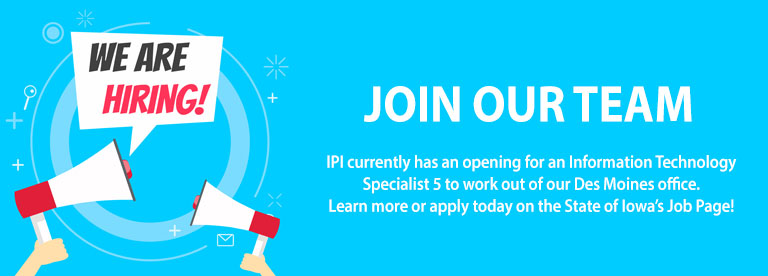 IPI hiring Information Specialist click for details