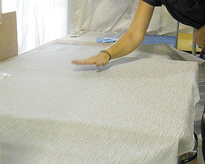 Panel upholstery