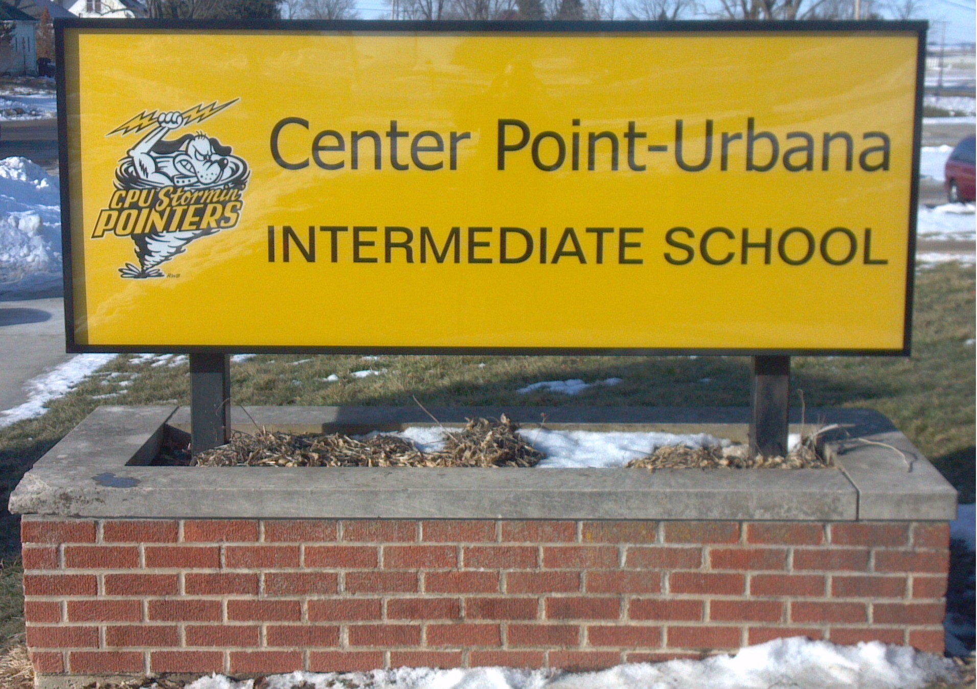 Center Point-Urba Sign