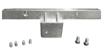 2-Way Street Marker HDW Set, 12" Blade Holder for 2" Sq Post