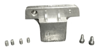 2-Way Street Marker HDW Set, 5-1/4" Blade Holder for 1-3/4" Sq Post 
