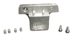 2-Way Street Marker HDW Set, 5-1/4" Blade Holder for 1-3/4" Sq Post