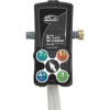 Brulin Black Shadow chemical dilution control dispenser unit with a 4-product selection dial.