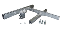 4-Way Street Marker HDW Set, 12" Blade Holder for U-Channel Post 90 Deg 