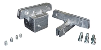 4-Way Street Marker HDW Set, 5-1/4" Blade Holder for 2" Sq Post 