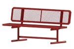 Expanded Metal Park Bench 