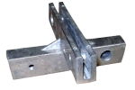 Extruded Street Marker 90-Degree Cross Piece, 5-1/2" Blade Holder 