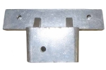 Extruded Street Marker Bracket, 5-1/4" Blade Holder for 1-3/4" Sq Post 