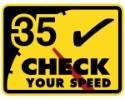 IPIW500: CHECK YOUR SPEED (#) 24X18 
