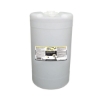 Large translucent white drum container of Liquid Oxygen Bleach.