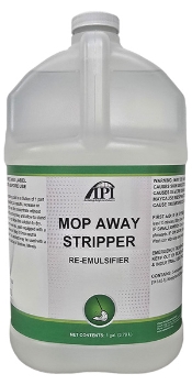 4x1 gallon container of Mop Away Stripper
