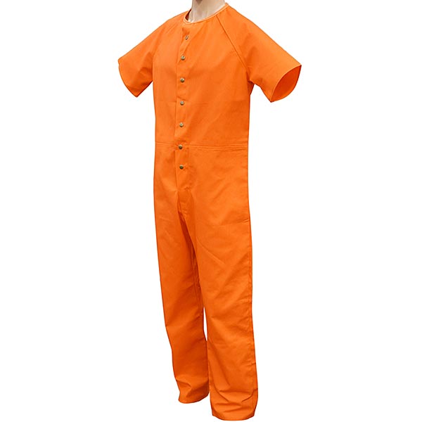 Jumpsuit, Orange - Iowa Prison Industries