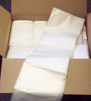 17" x 18" Starseal Clear Bags 