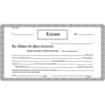 Municipal License Books