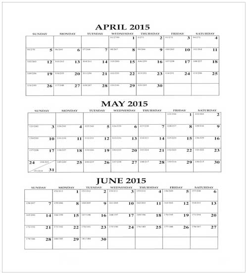 3-Month Wall Calendar, 11x17 - Iowa Prison Industries