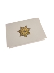 Custom Greeting Card with Envelope, Foil Finish 