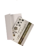 Happy Holidays Card with Envelope, Foil Finish