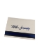 Sympathy Card with Envelope, Foil Finish - FCARD5X7SYMPATHYFOIL