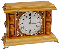 Mantle Clock, Large, Maple