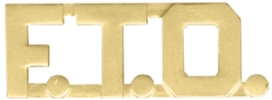 Custom Combination Collar Brass Pins (3-5 Letters) 