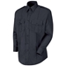 100% Cotton Button Front Shirt, Long Sleeve - FCTNBTNFRONTLS