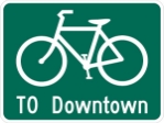 D11-1C: BIKE ROUTE 24X18