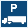 D9-16: TRUCK PARKING SYMBOL 30X30 