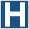 D9-2: HOSPITAL SYMBOL 24X24 