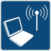 D9-22: WIRELESS INTERNET SYMBOL 24X24 