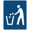 D9-4: LITTER CONTAINER SYMBOL 24X30 