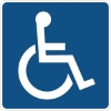 D9-6: HANDICAPPED SYMBOL 24X24 