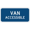 D9-6P: VAN ACCESSIBLE 18X9 