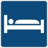 D9-9: LODGING SYMBOL 24X24 