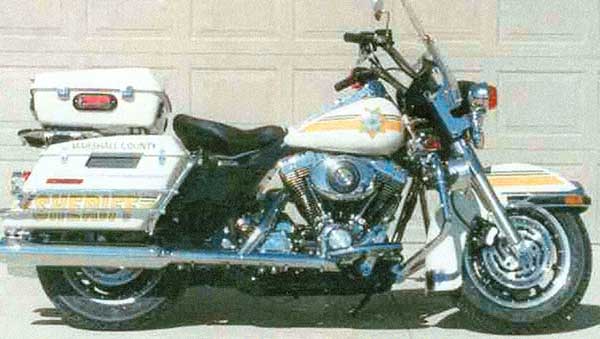 Sheriff Motorcycle Decal Set - Iowa Prison Industries