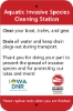 DNR036: AQUATIC INVASIVE SPECIES CLEANING STATION 12X18 