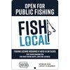 DNR043: FISH LOCAL PUBLIC FISHING SIGN 