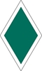 DNR333: TRAIL DIAMOND (GREEN BLAZER) 5X7 