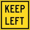 DNR334: KEEP LEFT 8X8 
