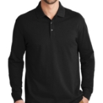 DOC Unisex Polo, Cotton, Long Sleeve